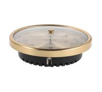 Beaupretty Inch Traditional Dial Design Mechanical Barometer with Metal Frame for Precise Barometric Pressure Measurement, Maintenance-friendly Weather Station Accessory for Living Room Décor
