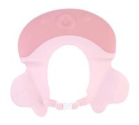 Beaupretty Infant Bathing Cap Baby Shampoo Hat in Light Pink, PE Material Protects Eyes from Shampoo and Water, Suitable for Kids Bath Time and Sunshade