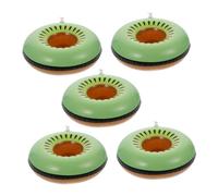 Beaupretty Inflatable Fruit-shaped Drink Holders Portable Floating Cup Pads PVC Material Lightweight for Pool Beach Hot Tub Parties Random Color
