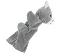 Beaupretty Interactive Cat Hand Puppet for Plush Animal with Five Finger Slots for Precise Movement Safe Material Enhances Creativity and Communication Skills in Early Education