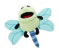 Beaupretty Interactive Dragonfly Hand Puppet Cartoon Plush for Stimulates Creativity and Motor Skills for Storytelling and Imaginative Play