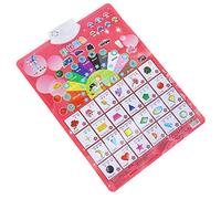 Beaupretty Interactive Educational Poster for Early Learning with Sounds for Shapes and Colors Material for Kindergarten Learning Activities Engaging and Fun Educational Experience