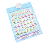 Beaupretty Interactive Electronic Alphabet Wall Chart with Arabic and English Letters Bilingual Learning for Preschoolers Educational Sound Poster for Early Language Development and Phonics