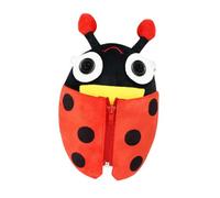 Beaupretty Interactive Plush Beetle for Early Learning Educational Development Soft Safe Material Color Recognition and Coordination Skills Preschool Basic Skills Plaything