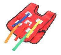 Beaupretty Interactive Tail Catching Vest Game with Pull Tails for Outdoor Sports Activities Educational Enhancing Hand Eye Coordination and Physical Cloth Material for Safe Preschool Fun