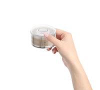 Beaupretty Invisible Double Eyelid Tape Stickers with Adhesive Fiber Mesh Pattern 600pcs Breathable and Air Penetrable Design for Hooded Eyes and Ladies