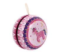 Beaupretty Iron Yo Yo for Cartoon Unicorn Pattern Portable Premium Iron Material Enhances Hand Eye Coordination and Wrist Strength Suitable for Boys and Play