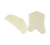 Beaupretty Jade Comb Massage Tool Natural Stone Scalp Tools for Face Body Muscle Relaxation