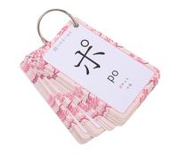 Beaupretty Japanese Learning Cards with Hiragana and Katakana Syllabary Alphabet Portable Rounded Corner Flashcards for Beginners Clear Font and Moderate for Easy Study and Practice