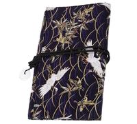 Beaupretty Japanese Style Makeup Brush Roll Storage Bag Slot Pouch for Organizing Brushes and Cosmetics Durable and Wear Resistant for Travel and Daily Use for Art Students