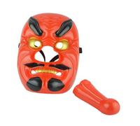 Beaupretty Japanese Tengu Mask Authentic Stage Performing Mask for Cosplay Unisex Design Durable Material for Masquerade and Traditional Theater Performances