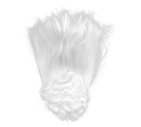 Beaupretty Judge Wig for Cosplay Synthetic Long Curly White Wig for Funny Lawyer Costume Accessory for Parties and Themed Events Lightweight and Comfortable Wear