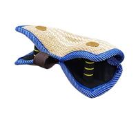 Beaupretty Jute Dog Bite Pillow with Trainer-friendly Handles Interactive Tug for Medium to Dogs Enhances Bite Force and Attack Precision for Professional and Home Training