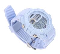 Beaupretty Kids Luminous Digital Watch Waterproof Sports Wristwatch for Boys Girls Led Outdoor Multifunctional Electronic Timepiece Light Blue