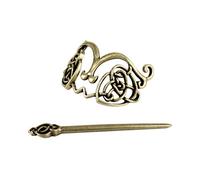 Beaupretty Knot Hair Pin Vintage Metal Hair Sticks Irish Hair Clip Hair Acceeeories for Women,2pcs Womens Hair Accessories