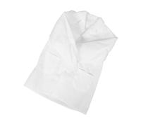 Beaupretty Lab Coat for Boys and Breathable White Doctor Coat with Elastic Realistic Pockets and Neckline for Role Play School Drama and Party Costume