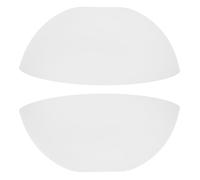 Beaupretty Lamp Accessory Ceiling Light Shade 2Pcs White Plastic Center Hole 42 mm for Home Decoration and Wall Lamps