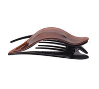Beaupretty Large Acetate Hair Claw Clip for Women French Curved Styling Hair Clip Hair Clamp Extra Large Hair Clip for Daily Wear Parties and Celebrations