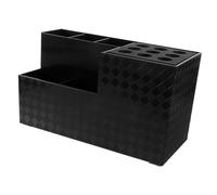 Beaupretty Large Capacity Desktop Hair Tool Organizer Box for Hairdressers and Nail Artists Multifunctional Shear and Barber Scissor Holder with Comb Storage Efficient Salon Makeup and