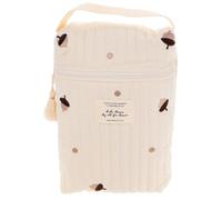 Beaupretty Large Capacity Diaper Bag Storage Pouch for Babies with Cotton Cloth Material, Easily Attaches to Stroller, Reusable the Go Use by Moms and Parents