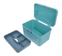 Beaupretty Large Capacity Medicine Organizer Box with Handles Multi Tiered Medical Storage Chest for Home Travel Camping Efficient Emergency Supply Medication Organizer