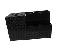 Beaupretty Large-capacity Placement Scissor Box Comb Holder Haircut Scissor Holder Black Abs Eva Multiple Compartments Organizing Hair Tools Decorative Effect for Barbershop and Home