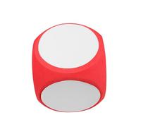 Beaupretty Large Sponge Dice Blocks for Writing and Drawing Erasable Dry Erase Jumbo Dice Cube Prop for Math Teaching Creative Play Party Games Portable and Reusable