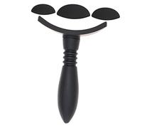 Beaupretty Lazy Eye Shadow Stamp Set 4pcs Silicone Eyeshadow Stamper Black Handles Large Medium Small Sizes Eye Makeup Tool for Women for Quick Daily Use