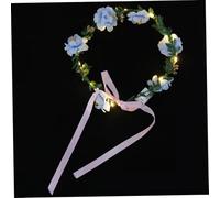 Beaupretty Led Headband Glowing Wreath Headpiece for Women Birthday Crown for Girls Birthday Accessories Flower Headband