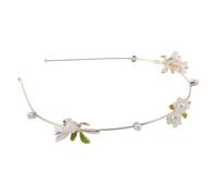 Beaupretty Lightweight Fairy Headpiece Embellished Hair Hoop for Parties Weddings and Everyday Wear Flower Accessories for Nature Lovers