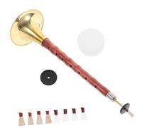 Beaupretty Lightweight Metal Suona for Beginners Easy to Play Chinese Folk Wind Instrument Suitable for Music Learning and Performance Random Color