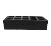 Beaupretty Lightweight Portable Beverage Tray Cup Holder Drink Carrier Epe Pearl Cotton 10-slot for Coffee and Soft Drinks for Restaurants and Beverage Services