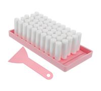 Beaupretty Lip Balm Tubes with Clear Containers PP Filling Tray and Spatula for DIY Lipstick Making Compatible with Various Tube Diameters Optimized for Efficient Mass Production