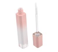 Beaupretty Lip Gloss Bottle Lipstick Containers Empty Tube Decorative Lip Gloss Tubes Empty Lipgloss Bottle Lip Oil Containers Empty DIY Lip Gloss Empty Lipstick Tubes Pink Plastic