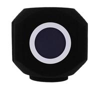Beaupretty Live Broadcast Soundproof Cover Acoustic Isolation Shield Noise Reduction Mic Cover for Home Studio Professional Microphone Wind Shield Singer Pop Filter Sound-absorbing Foam