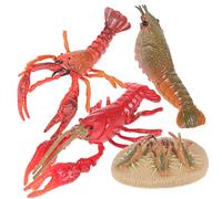 Beaupretty Lobster Growth Cycle Educational Realistic Lobster Models for Biological Learning and Cognitive Development Easy Creature Figures for Early Science Play