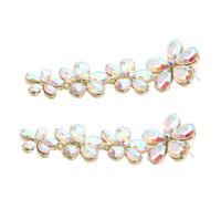 Beaupretty Long Floral Dangle Earrings for Brides Elegant Drop Design with Boho Flower Detail for Weddings Parties and Formal Occasions