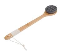 Beaupretty Long Handle Bath Brush for Shower and Back Scrubbing Brush for Exfoliation Massage and Deep Pore Cleansing Suitable for Adults Practical Bathing Accessory with Hanging