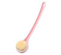 Beaupretty Long Handle Body Bath Brush for Gentle Exfoliation and Back Lotion Application Soft Bristle Shower Scrubber for Easy Cleaning of Reach Areas Suitable for Bath Supplies and Daily