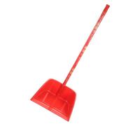 Beaupretty Long Handle Standing Dustpan with Wooden Handle and Plastic Pan, Wear Resistant Dustpan for Cleaning Narrow Corners, Convenient Household Cleaning Tool for Home and Style