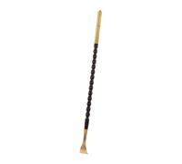 Beaupretty Long Handle Wooden Back Scratcher with Copper Head for Seniors Lightweight Portable Wood Massage Tool for Precise Itch Relief and Comfortable Body Relaxation