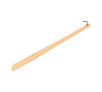 Beaupretty Long Handle Wooden Shoehorn Shoe Lifter Tool for Seniors Easy Grip Design for Convenient Shoe Wearing Durable Home Helper for All Footwear