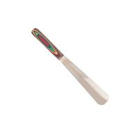 Beaupretty Long Handled Shoe Horn for Elderly and Disabled Wooden Shoe Helper with Easy Grip Handle Mobility Aid for Men and Women and Reduce Back Strain