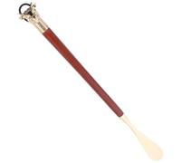 Beaupretty Long Handled Shoehorn for Seniors Portable Cow Adornment Shoe Lifting Helper Durable Practical Travel Shoe Horn Without Bending