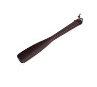 Beaupretty Long Handled Wooden Shoehorn Durable Red Wooden Shoe Horn Tool for Men Women and Seniors for Home Office and Travel Use