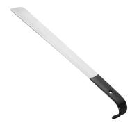 Beaupretty Long Stainless Steel Shoe Horn with Soft Rubber Handle Metal Shoehorn for Men Women Comfortable Use for Boots Casual Dress Athletic Shoes