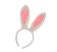 Beaupretty Lovely Rabbit Ear Headband Foldable Plush Bunny Ears Hairband for Party Costume and Cosplay for Families Durable and Comfortable Accessory
