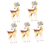 Beaupretty Lovely Rhinestone Inlaid Deer Brooch Pin for Women Adorable Cartoon Animal Design for Parties and Christmas Fashionable Aesthetic Accessory for Jackets and Bags