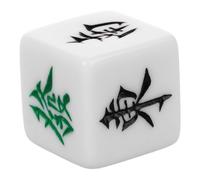 Beaupretty Mahjong Dice Set Directional Game Props for Fun Gatherings Plastic Southeast Northwest East Dice for Mahjong Party Entertainment
