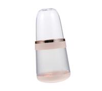 Beaupretty Makeup Brush Storage Box Round Organizer for Cosmetics Desktop Holder to Keep Brushes Tidy and Protected for Makeup Storage